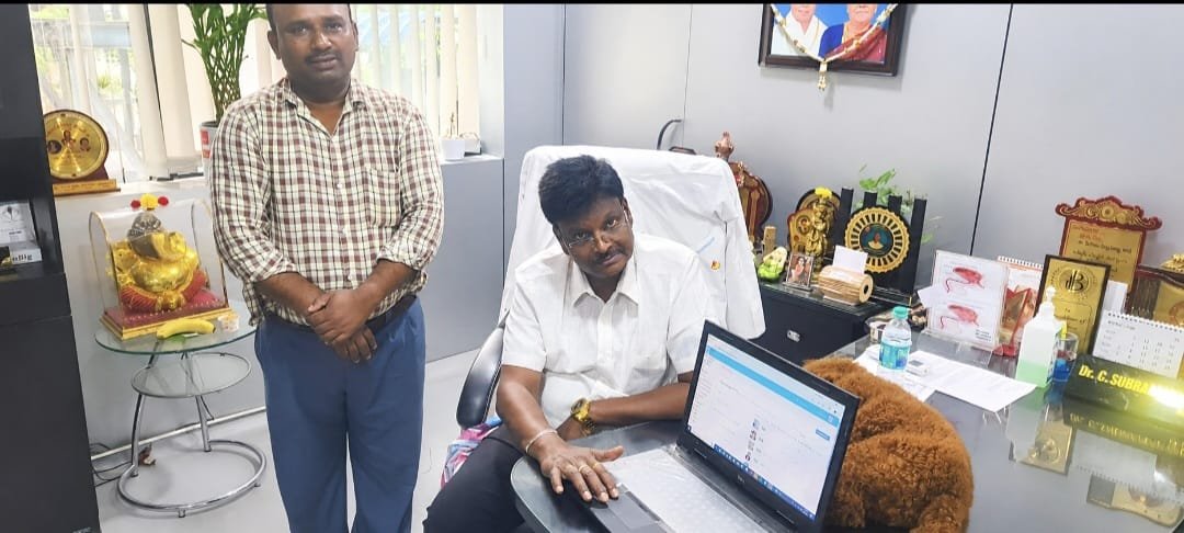 Dr. Sipai Subrahmanyam MLC Andhra Pradesh  inaugurated APPSC Group-2 Examinations
